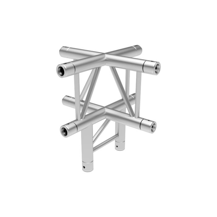 Global Truss F32-IB-4073V 5-Way Vertical Cross-Junction for F32 I-Beam Truss System (1.64')