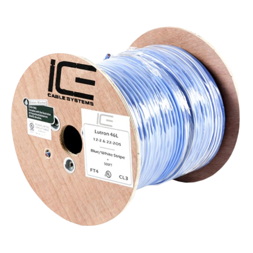 Ice Cable LUTRON46L/QSL/1000 22-2+ 12-2 + 18-1 Lutron Cable - 1000ft Spool