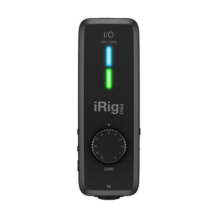 IK Multimedia iRig PRO I/O Interface audio pour ordinateur et smartphone