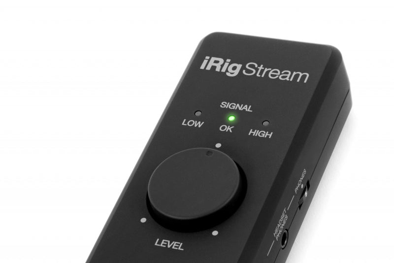 IK Multimedia iRig STREAM Interface audio en continu