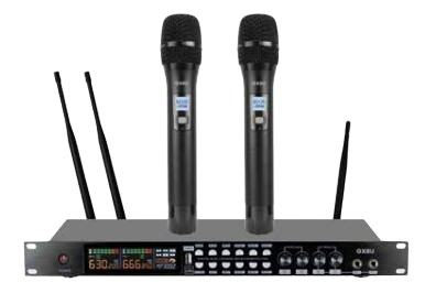 Music 8 M8-350 R Professional KTV Wireless Microphone with Echo,Delay/Music, Support USB/BT play