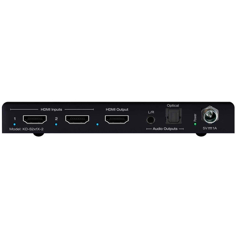 Clé Digital KD-S2X1X-2 Switcher HDMI avec L / R et sortie audio optique