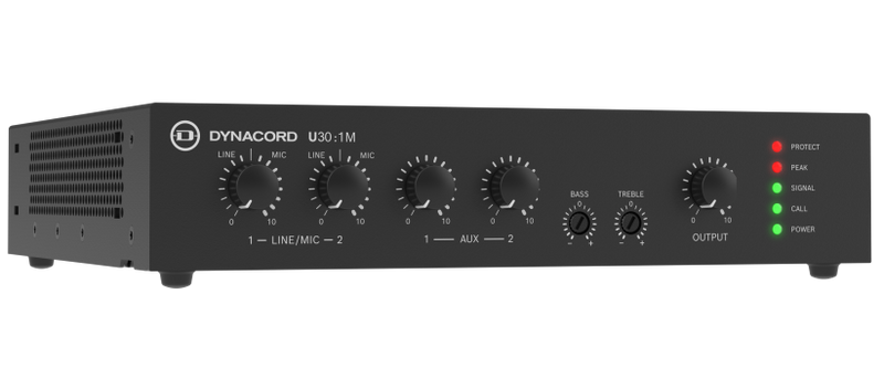 Dynacord U30:1M 1 Channel 30W Mixer Amplifier