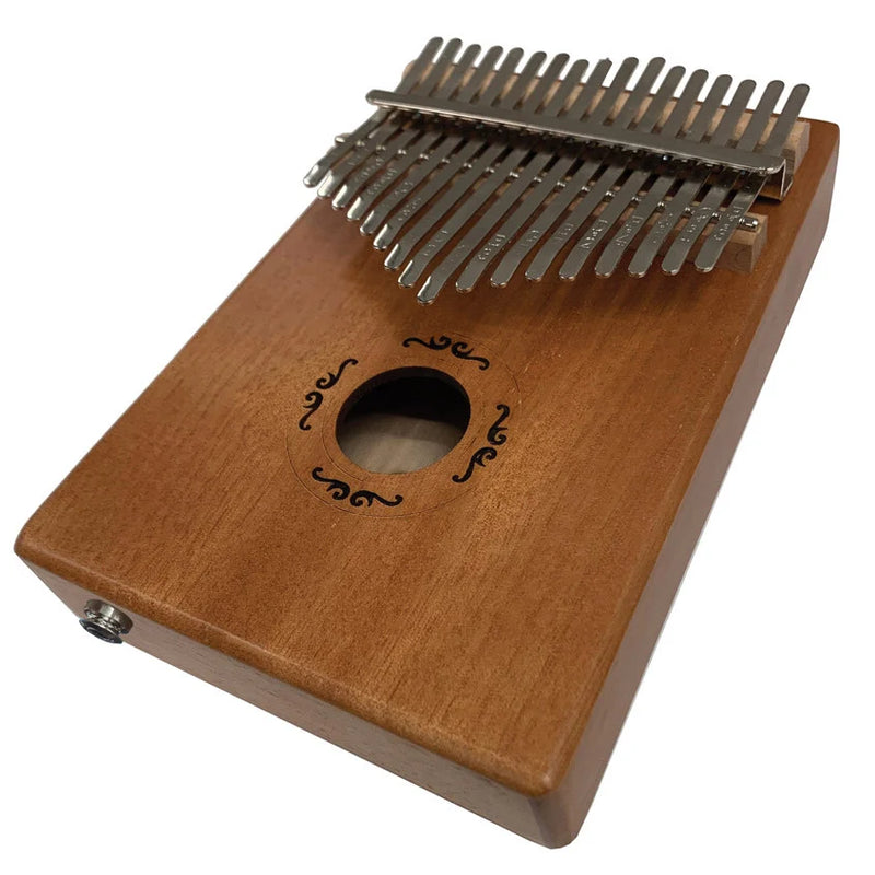 BeaverCreek BCKALM-17E Electric Kalimba (Mahogany) - 17 Keys