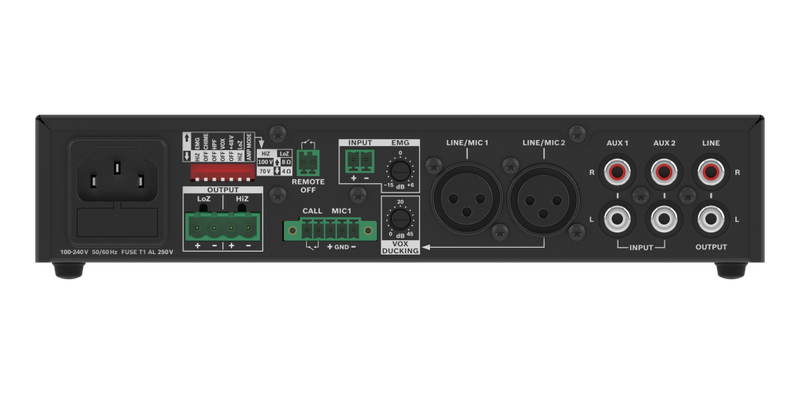 Dynacord U60:1M 1 Channel 60W Mixer Amplifier