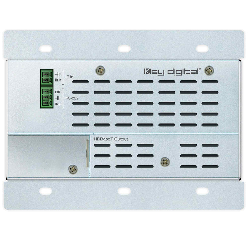 Key Digital KD-X4x1WUTx 4 Input Multi Format Switcher Transmitter Wall Plate