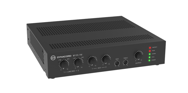 Dynacord U120:1M 1 Channel 120W Mixer Amplifier