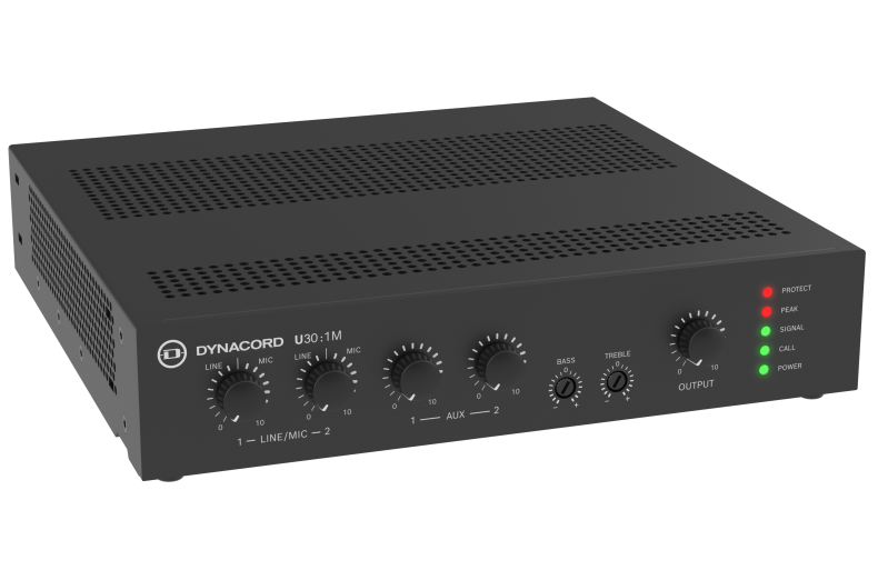 Dynacord U30:1M 1 Channel 30W Mixer Amplifier