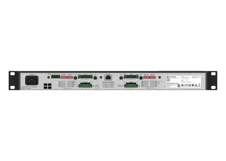 Dynacord V600:4 Amplificateur de puissance multicanal pour installations commerciales