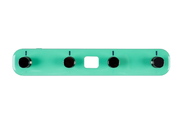 GTRS Guitars GWF4 Series Wireless Footswitch (Green)