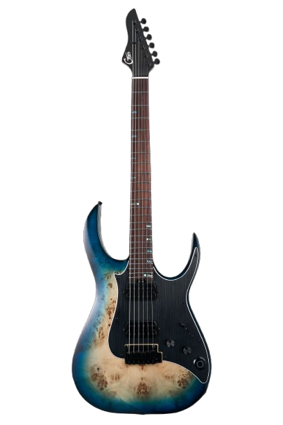 GTRS Guitars M810-BB Electric Guitar (Blue Burst)