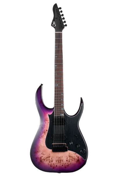 GTRS Guitars M810-PB Electric Guitar (Purple Burst)