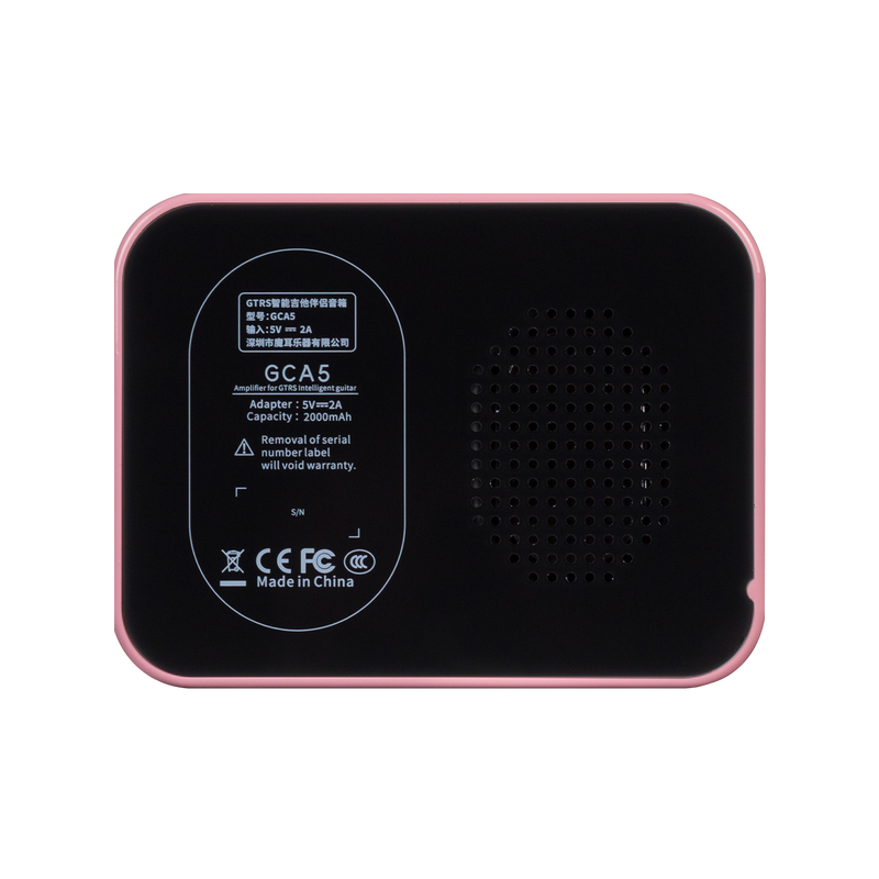 GTRS GUITARS GCA5 Mini Bluetooth Amplificateur (rose)