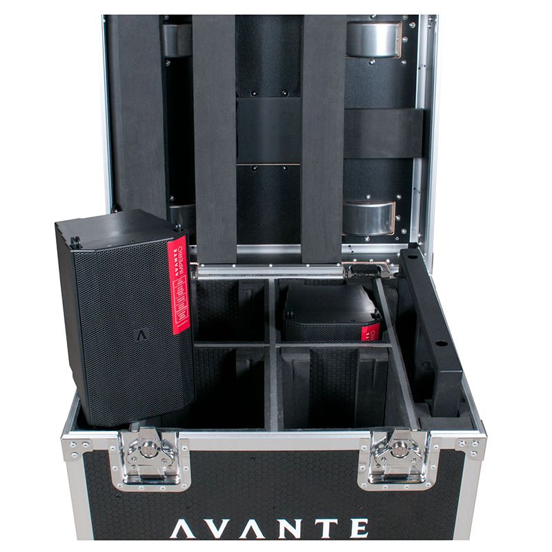 Avante IMPERIO-QRC Speaker Road Case with Casters