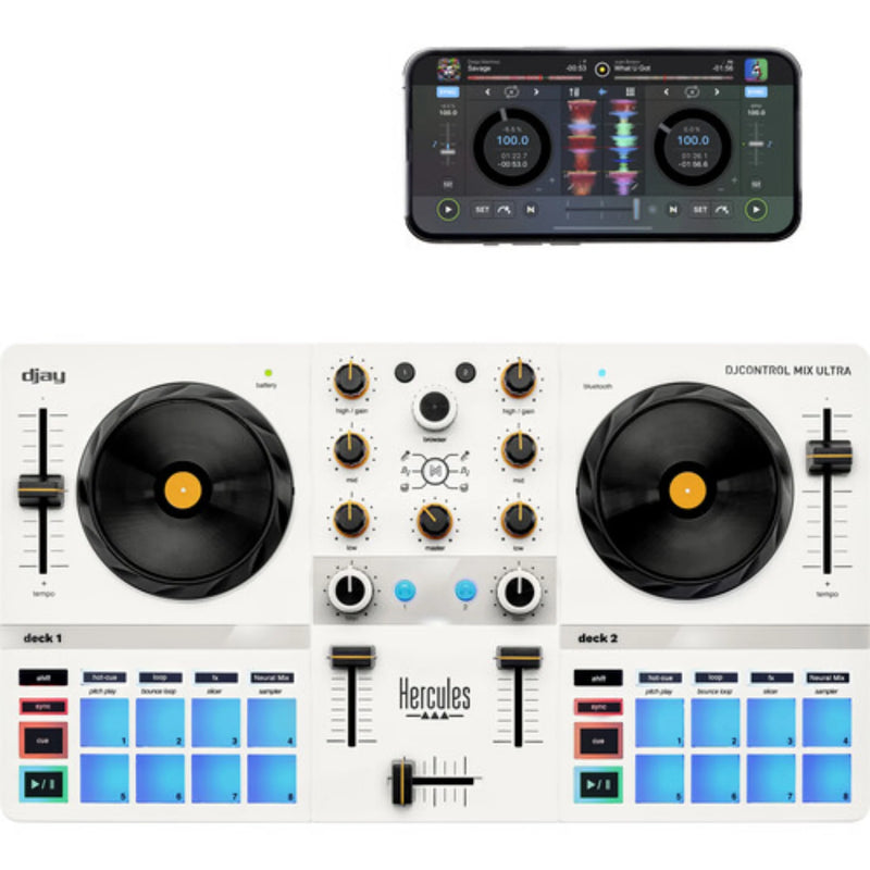 Hercules DJCONTROL-MIX-ULTRA Mobile DJ Controller