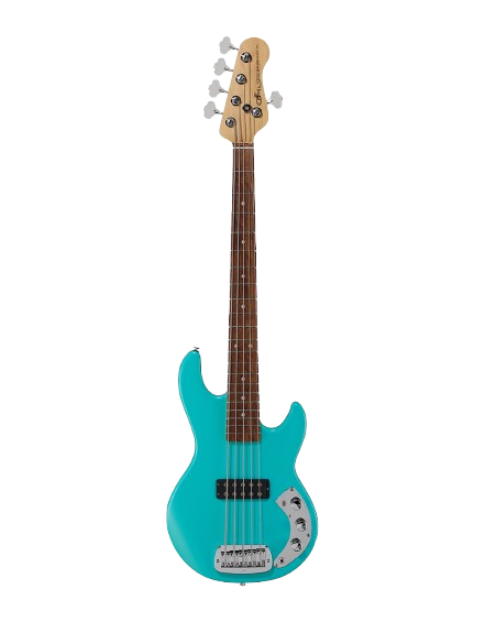 S750-L15-TRQ-CR CLF Research L1000 Series 750 5 String Electric Bass Guitar (Turquoise)