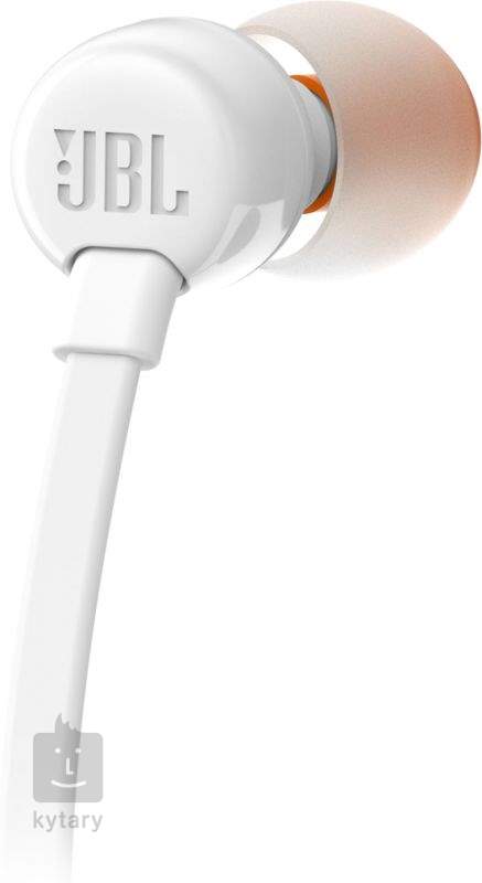 JBL T110 In-Ear Headphones (White)