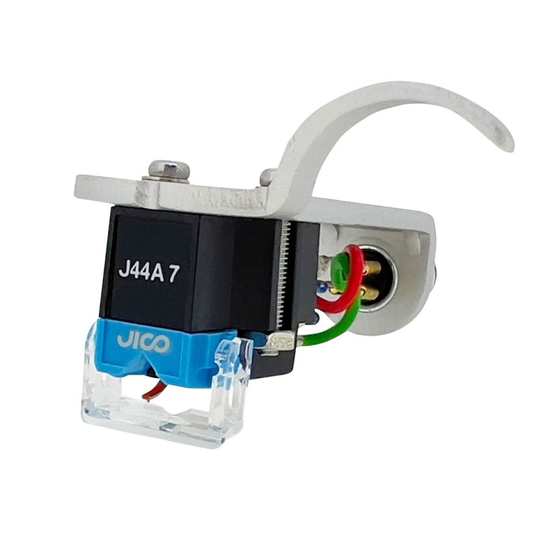 Jico J-AAC0616 OMNIA J44A 7 DJ IMPROVED SD Cartridge Mounted on Silver Jico Headshell
