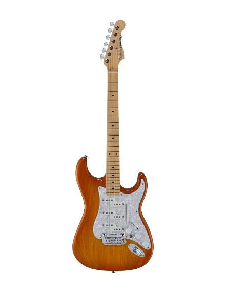 G&L FDCOM-HNB-MP Fullerton Deluxe Comanche Electric Guitar (Honeyburst)