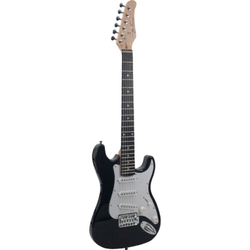 Jay Turser JT-34 S-Style 3/4 Size Electric Guitar (Black)