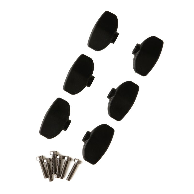 PRS PHASE III Wing Tuner Buttons - Set of 6 (Black)