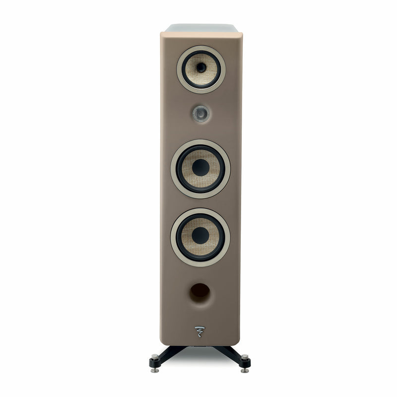 Focal FOAEFBKN3N2H400 KANTA N°3 Floorstanding Speaker (Walnut High Gloss/Taupe Mat)