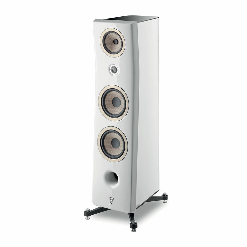 Focal FOAEFBKN3W0W300 KANTA N°3 Floorstanding Speaker (White High Gloss/White Mat)