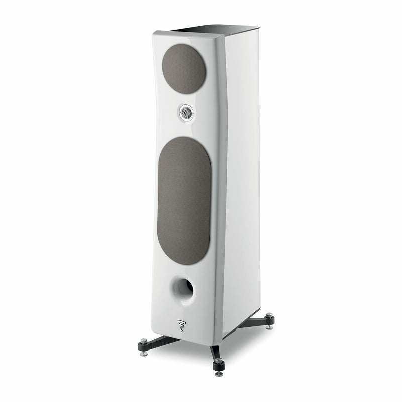 Focal FOAEFBKN3W0W300 KANTA N°3 Floorstanding Speaker (White High Gloss/White Mat)