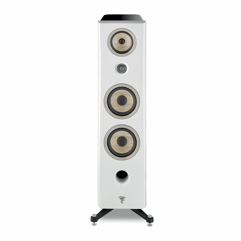 Focal FOAEFBKN3W0W300 KANTA N°3 Floorstanding Speaker (White High Gloss/White Mat)