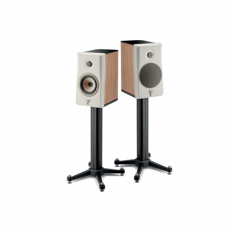 Focal FOAEFBKN1N0W000 KANTA N°1 Bookshelf Speaker (Walnut Mat/Ivory Mat)