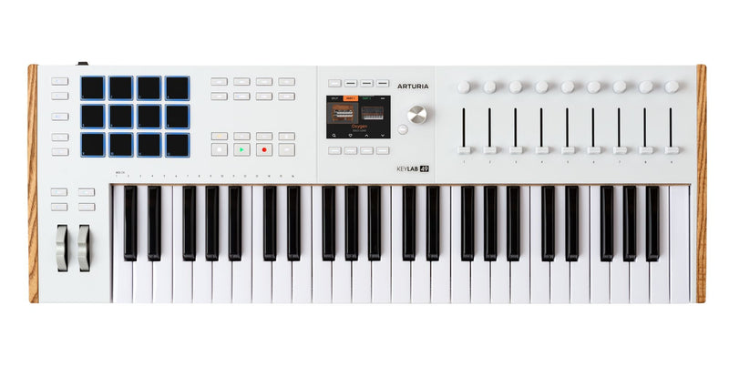 Arturia KEYLAB 49 MK3 Keyboard MIDI Controller (White) - 49 Keys