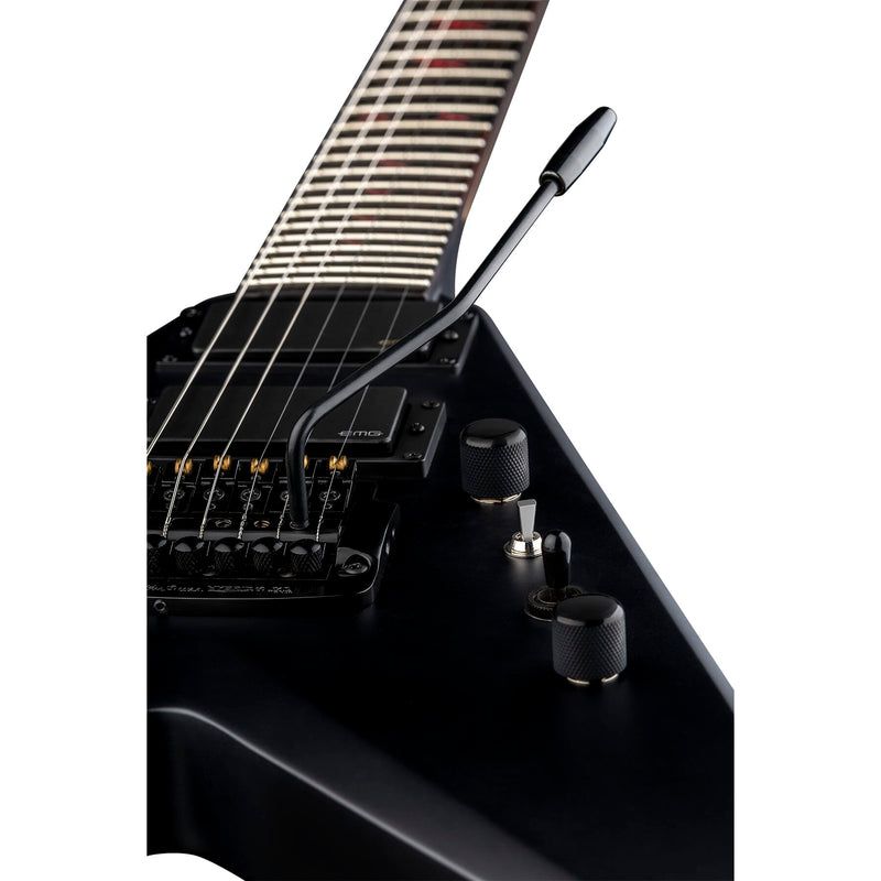 Dean Guitars KKV BKS Kerry King V Electric Guitar (Black Satin)