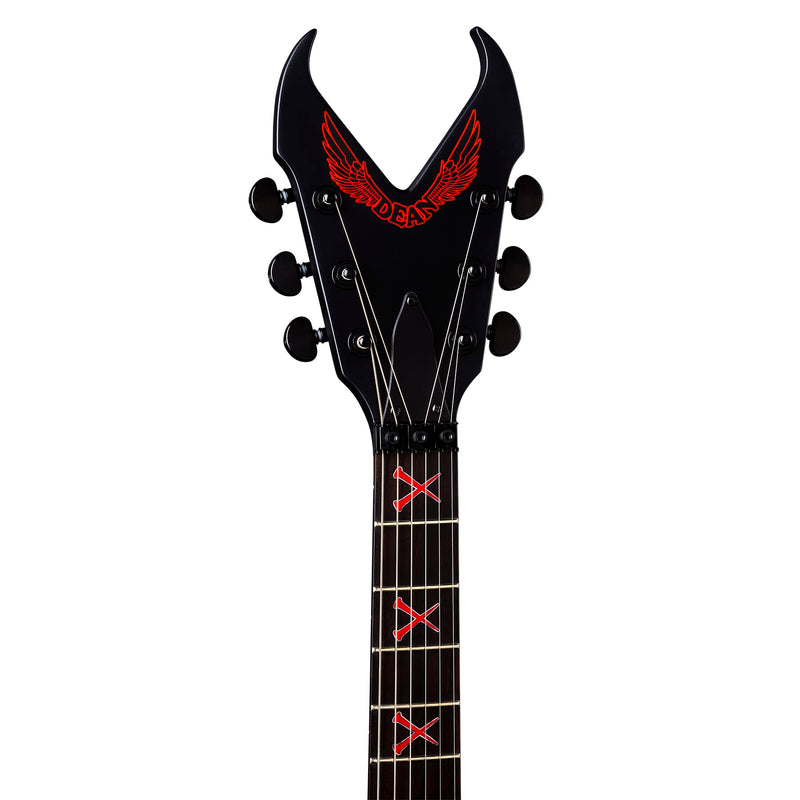 Dean Guitars KKV BKS Kerry King V Electric Guitar (Black Satin)