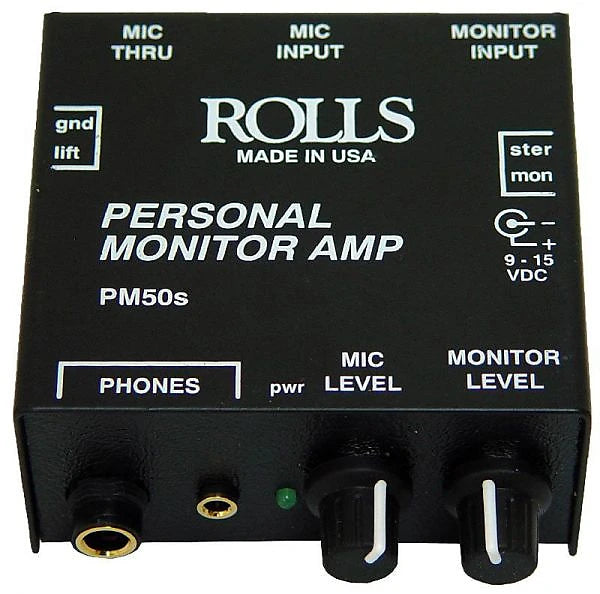 Rolls PM50SE Personal Monitor Amplifier
