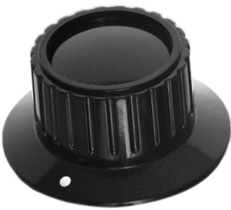 Orange KNOB-L Control Knobs For Amps (Black) - Large