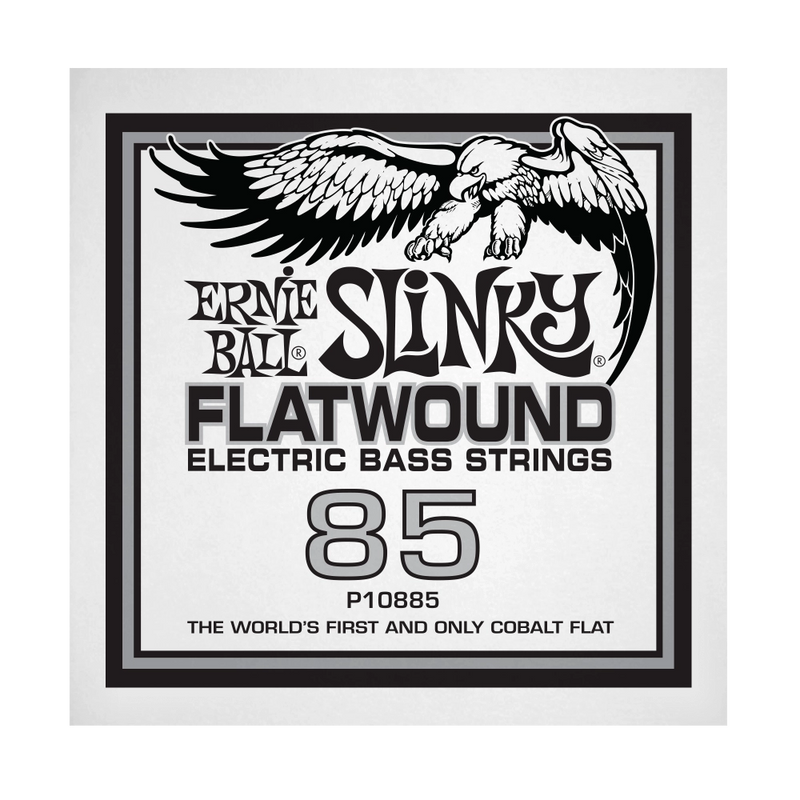 Ernie Ball 10885eb Slinky Flatwoud Electric Bass String - .085