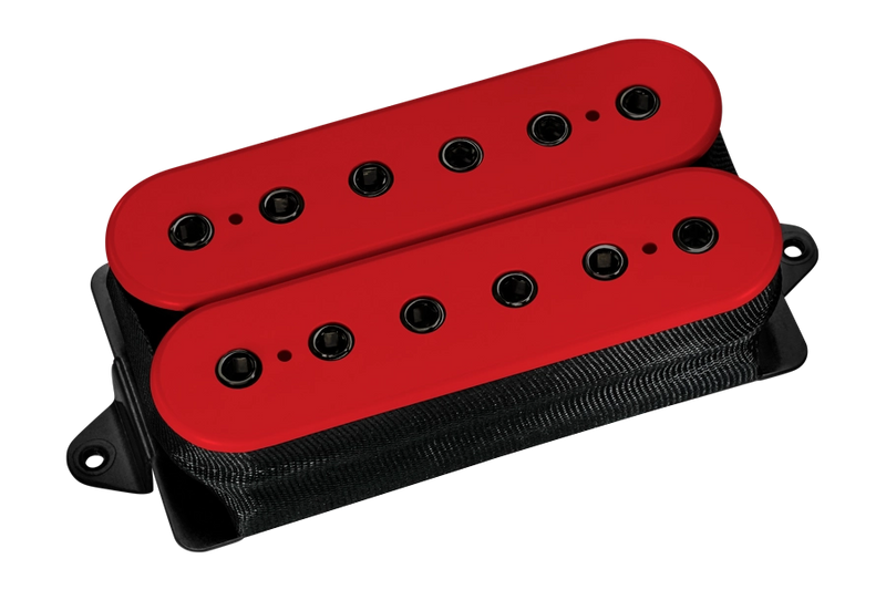 DiMarzio DP159F Evolution F-Spaced Bridge Pickup (Red With Black Poles)