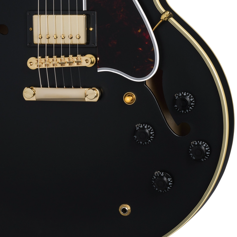 Epiphone EC35559EBVGH 1959 ES-355 Semi-Hollow Electric Guitar (Ebony VOS)