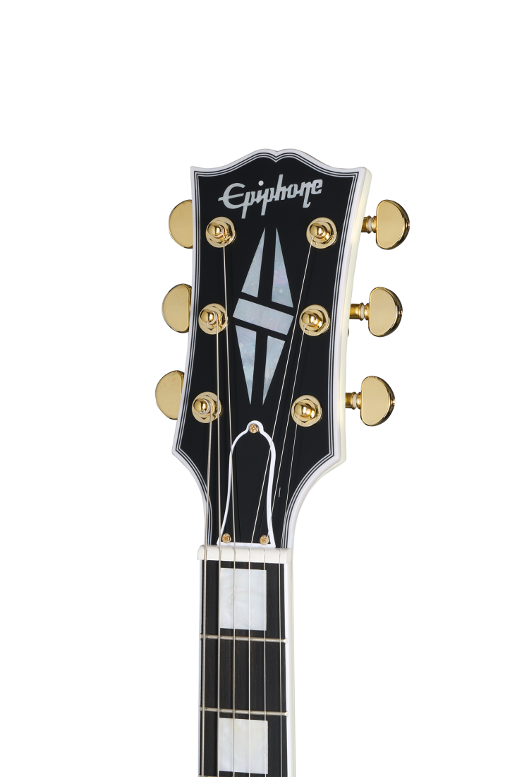 Epiphone EC35559CWVGH 1959 ES-355 Guitare électrique semi-creux (White classique)