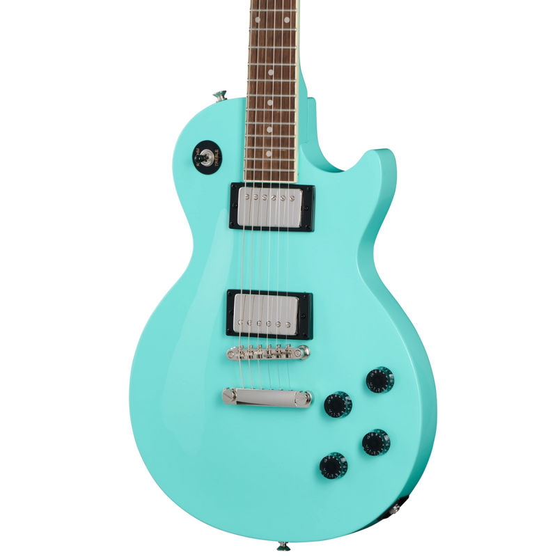 Epiphone E1LPOAQNH Les Paul Tribute E1 Electric Guitar (Aqua)