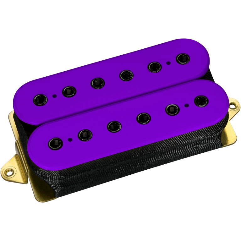 DiMarzio DP220F D Activator F-Spaced Bridge Pickup (Purple With Black Poles)