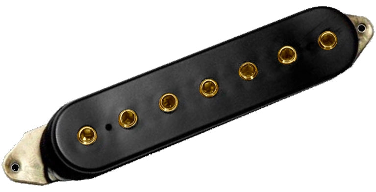 DiMarzio DP701 Blaze 7-String Middle Pickup (Black & Gold)