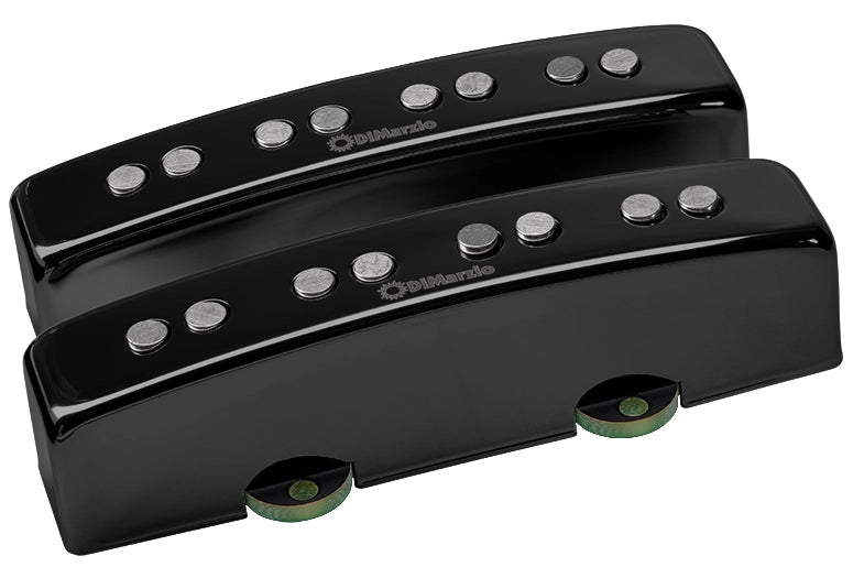 DiMarzio DP305 Sixties J Bass Pickup Set (Gloss Black Metal)