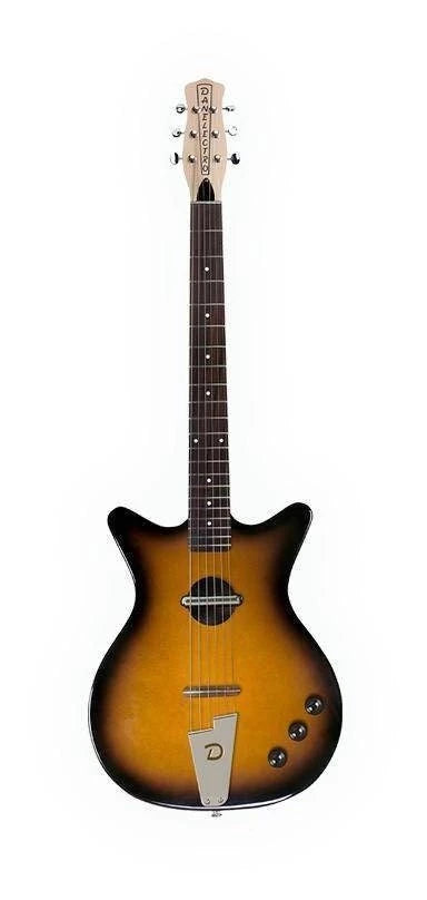 Danelectro DCONV-TSB Convertible Acoustic Electric Guitar (Tobacco Sunburst)