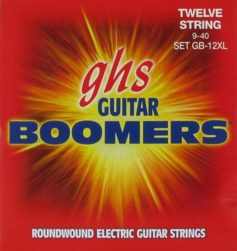 Ghs GB-12XL Electric Guitar Boomers Roundwound (Extra Light) - 12 Strings