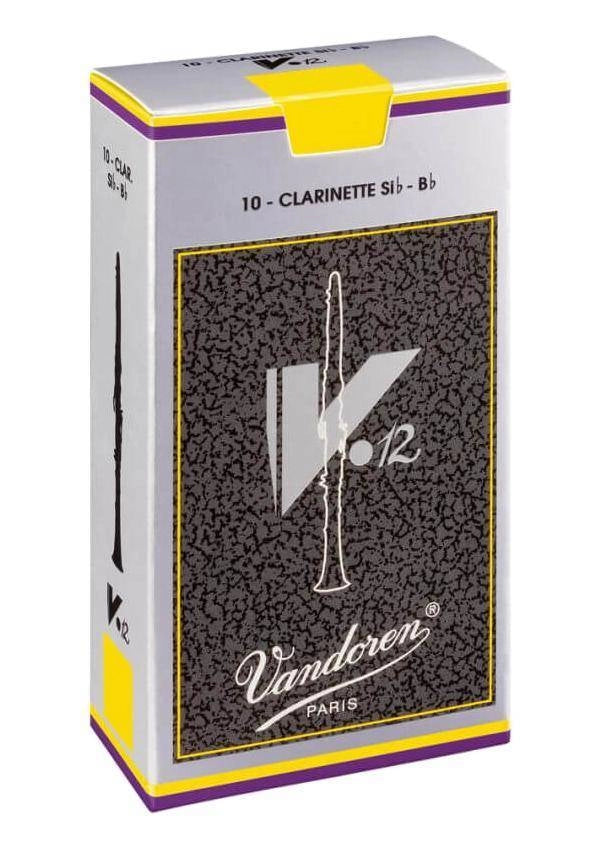 Anches pour Clarinette Sib Vandoren CR196 V12 - Boîte de 10