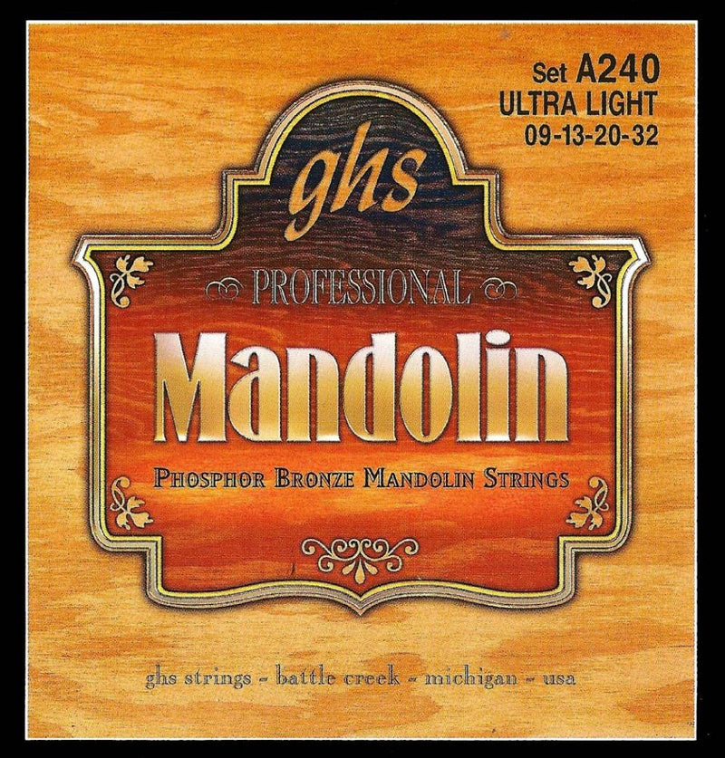 Ghs A240 Phosphor Bronze Mandolin Strings