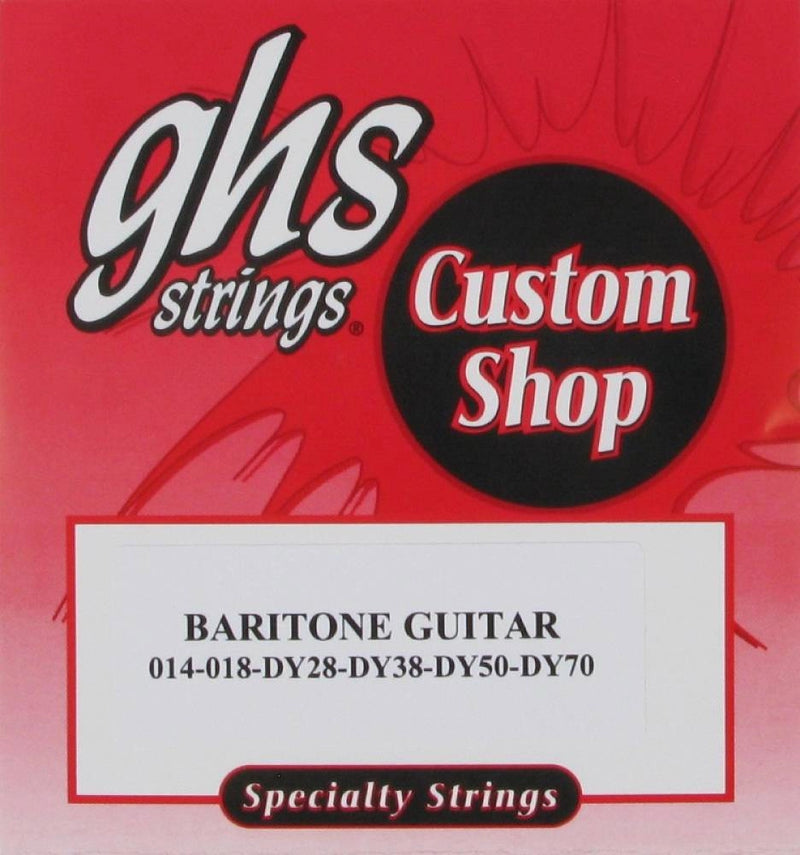 Ghs CU-BARI Custom Shop Baritone Guitar Round Wound - Light