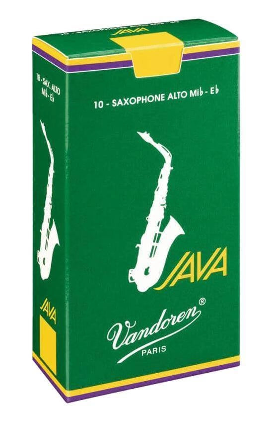 Anches pour Saxophone Alto Java Vandoren SR261 - Boîte de 10