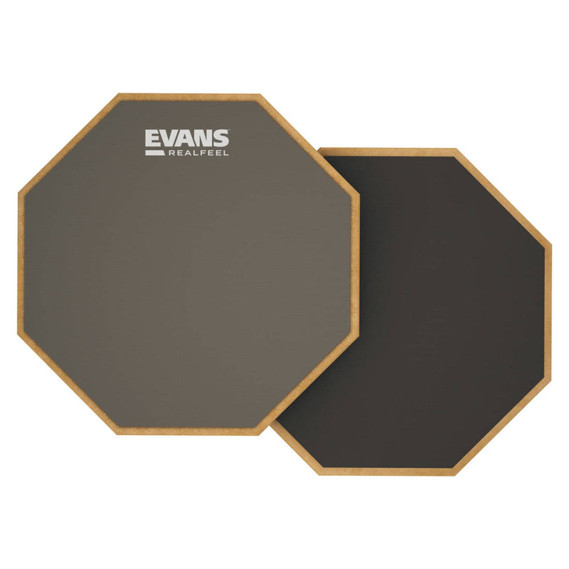 Evans RF12D RealFeel 2 faces de pratique - 12 ''